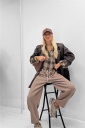 blazer effetto pelle kalie